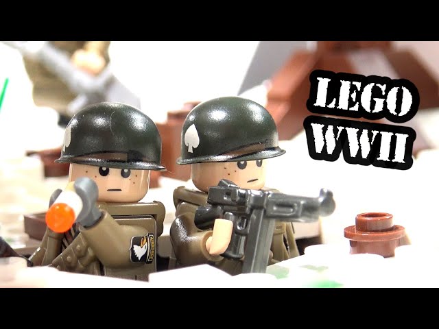 LEGO WWII Bastogne Battle at World War Brick 2022