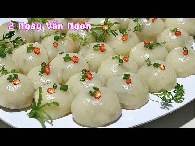 Có Bột Nếp Làm Bánh Kiểu Này Mềm Dẻo Ăn Hoài Không Ngán- Pork Sticky Rice Cake