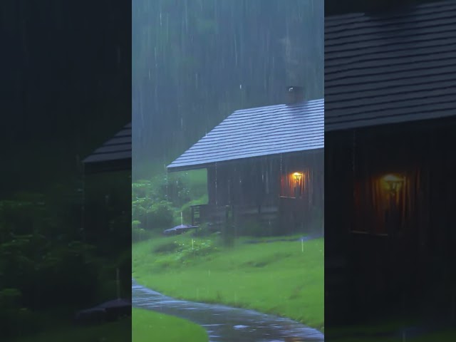 Goodbye Insomnia in 3 Minutes #rain #thundersound #sleep #rainsounds #sleepaid