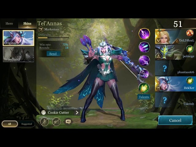 Tel'Annas Gameplay Ranked - Arena of Valor (AoV)