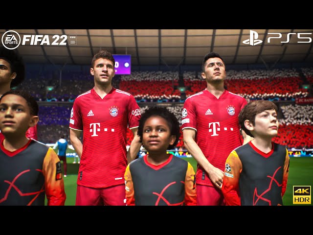 FIFA 22 PS5 - Bayern Munich Vs Inter Milan - UEFA Champions League Final | 4K Gameplay