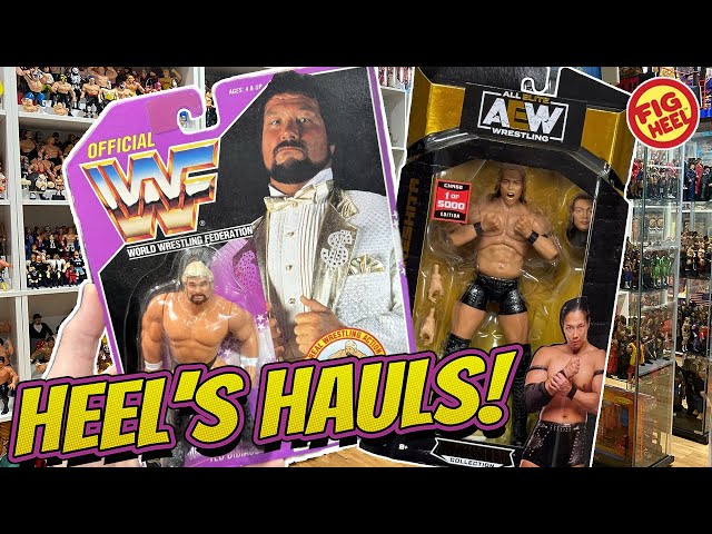 EPIC WWF, WWE & AEW ACTION FIGURE HAUL!