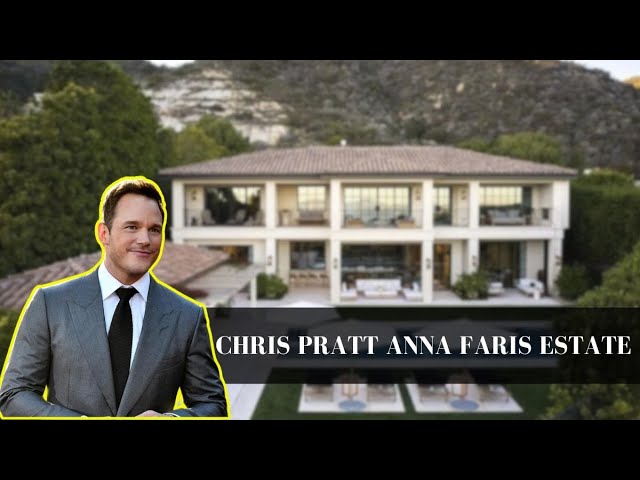 Inside CHRIS PRATT & ANNA FARIS Former $7.5M Hollywood Hills Estate