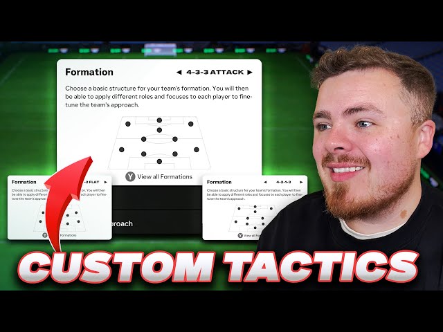 TOP 3 BEST Formations & Tactics to use in FC 25! 😍 EA FC 25 Ultimate Team Custom Tactics