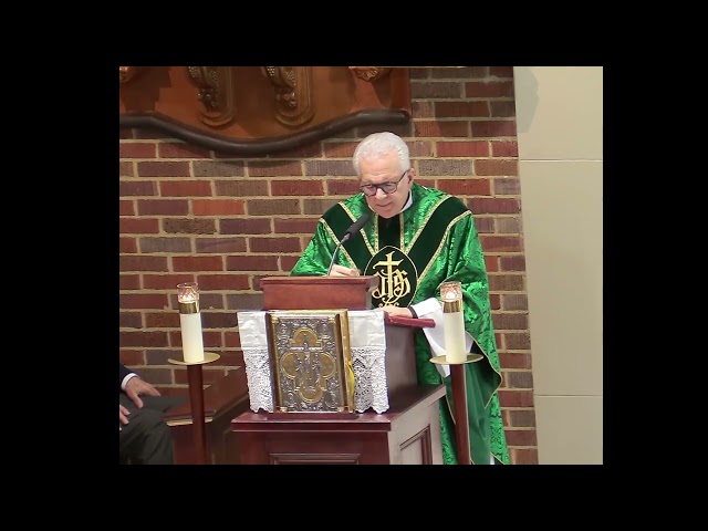 Fr. Miles Walsh's Final Homily as Pastor of St. Helena | 13th Sunday in OT, Year B | 6/30/2024