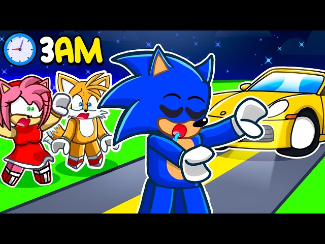 Sonic Is SLEEPWALKING At 3AM In Roblox SNAPCHAT!