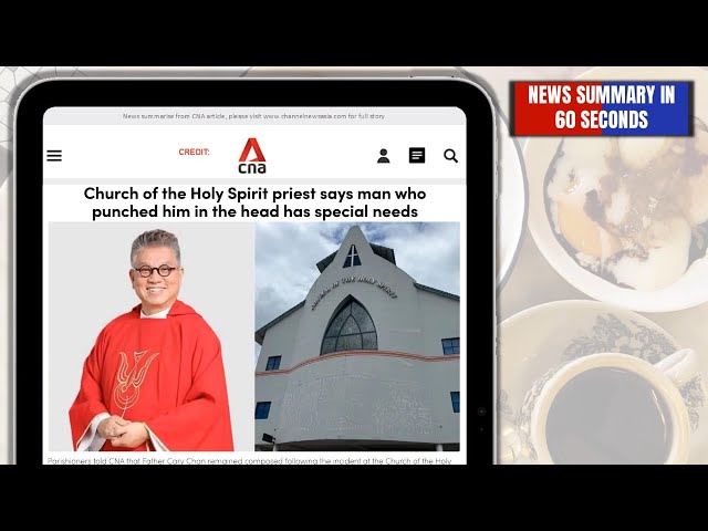 Priest Punched at Church of the Holy Spirit by Agitated Churchgoer