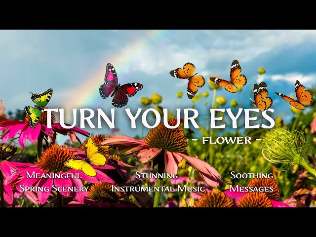 Turn Your Eyes : Instrumental Worship and Scriptures with Floral Forest 🌷 Christian Instrumental