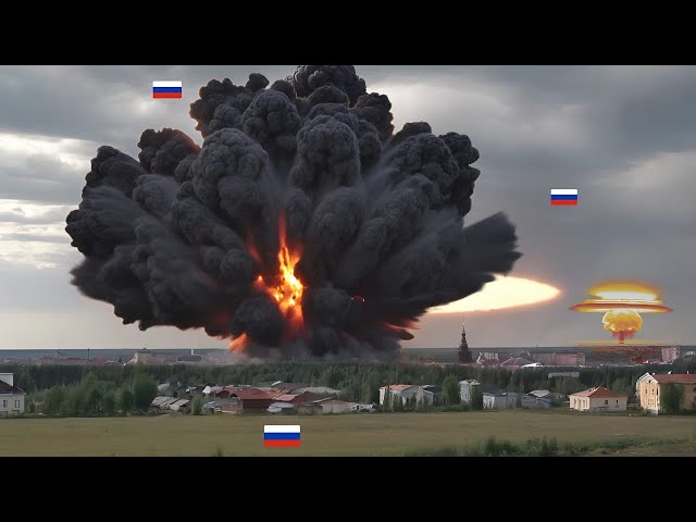 just happened! goodbye putin, 85% of 3 big russian cities destroyed by ukraine bombing