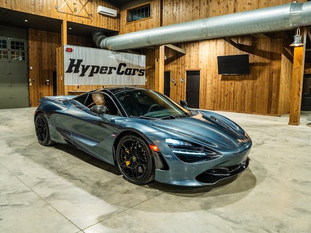 2018 McLaren 720S Performance: Storm Gray with Alcantara & Carbon Packages – HC-1806