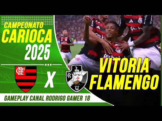 FLAMENGO X VASCO AO VIVO (COM IMAGENS !!!) CAMPEONATO CARIOCA 2025 - ASSISTA AGORA!