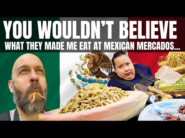 Amazing food from Mercados in Mexico City - Merced and San Juan. feat. German Navarette