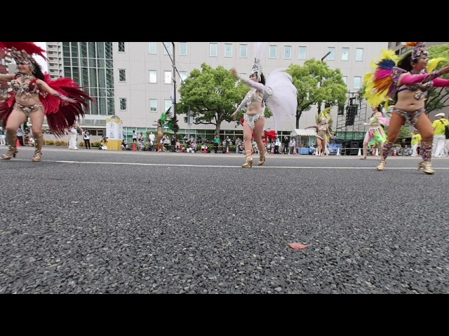 【8K VR180 3D】神戸祭り2023サンバ Kobe Festival 2023 Samba 27