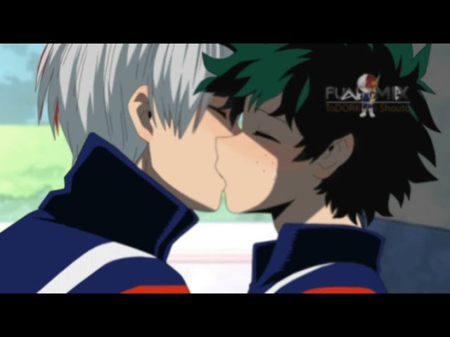 Tododeku Kiss Behind The Scenes (BTS) 5 - Lunch Break | Todoroki x Midoriya (YAOI)