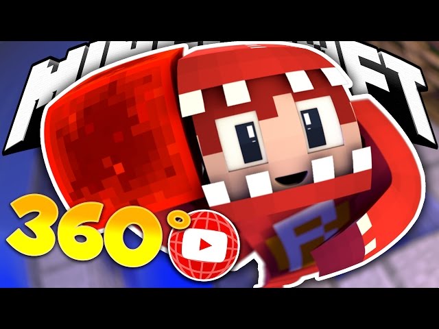 360 Minecraft VR! | Minecraft Nintendo Build Battle!