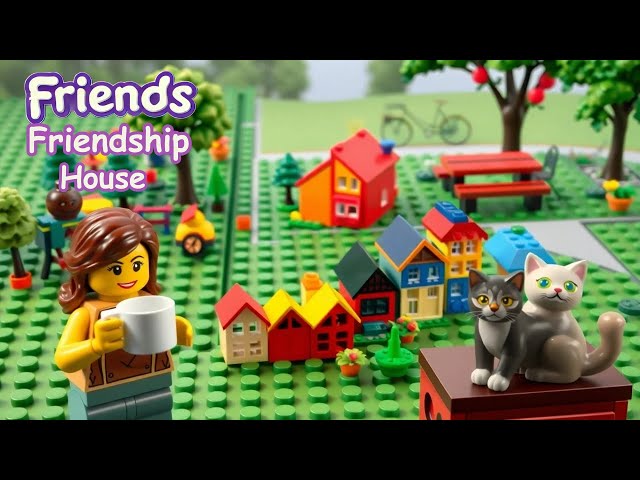 Build the BEST Lego Friends Friendship House for an EPIC Playdate!