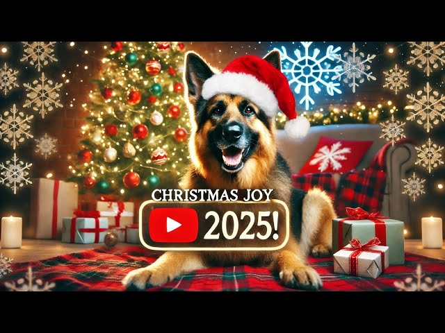 Look How to German Shepherd's Christmas Celebration | Holiday Fun #germanshepherd #dog #funny #enjoy