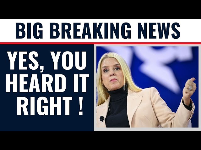 Pam Bondi LIVE: Pam Bondi's Big Remark Shocks US | The Truth You Need to Know | US News LIVE