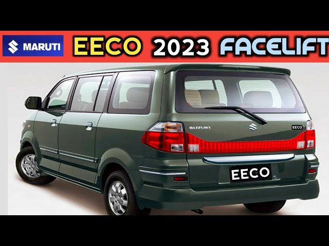 MARUTI SUZUKI EECO 2023 FACELIFT INDIA LAUNCH ALL DETAILS : EECO 2023 FACELIFT@NarrusAutovlogs