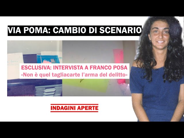 OMICIDIO CESARONI: CAMBIO DI SCENARIO. PARLA IL PROF. FRANCO POSA