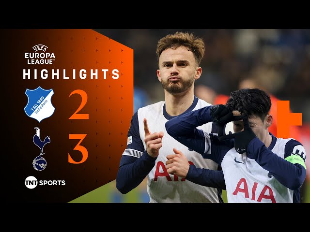 Son Brace & Maddison Goal Seal Victory 🙌 | Hoffenheim 2-3 Tottenham | UEFA Europa League Highlights