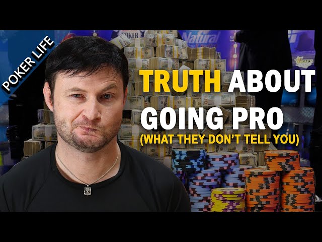 Thinking of Becoming a Pro Poker Player? Watch This First!