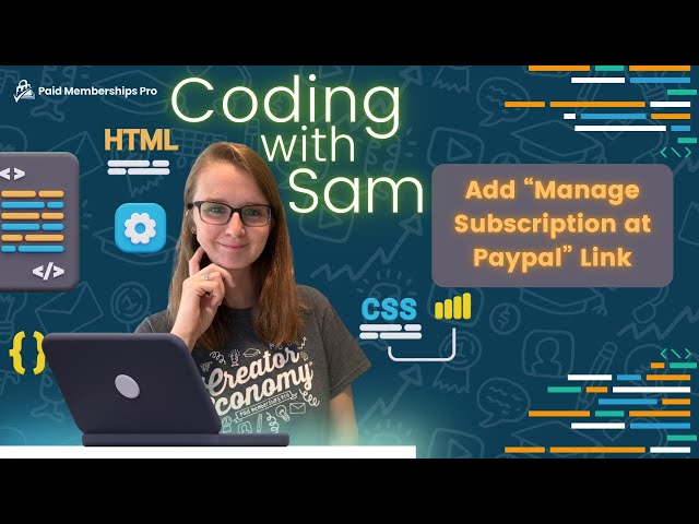 Coding with Sam: Add “Manage Subscription at PayPal” to Member Action Links