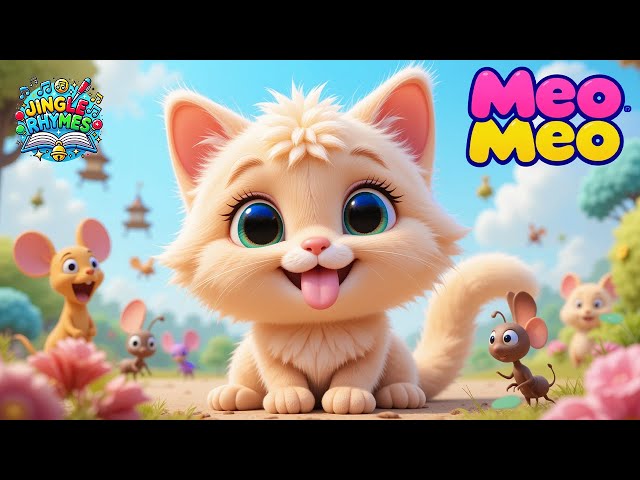 "Meow Meow🐱 | हाथी राजा Hathi Raja | Bacchon Ki Funny Poem 🎶" Jingle Rhymes, nursery rhymes