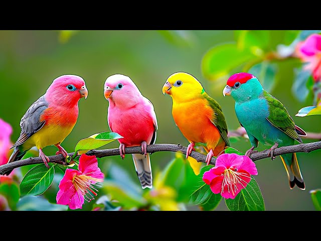 Birds Singing 4K~ Bird Sounds for Restore Nerves 🌿 Calm the Mind, Heal the Heart and Release Worry