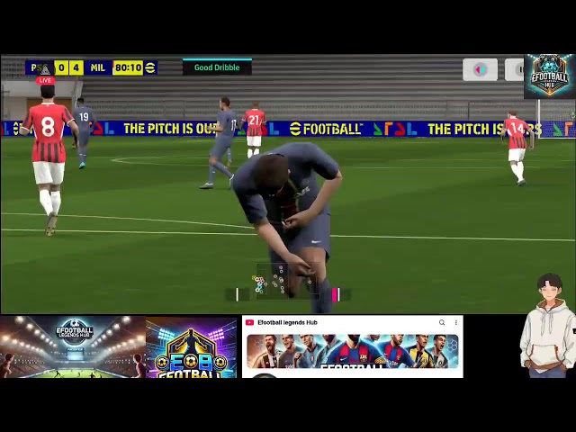 Live streaming of Efootball legends Hub co op