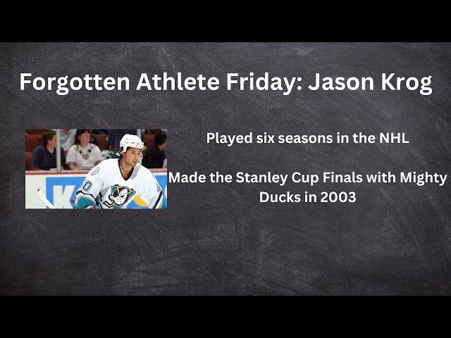 Forgotten Athete Friday #165: Jason Krog