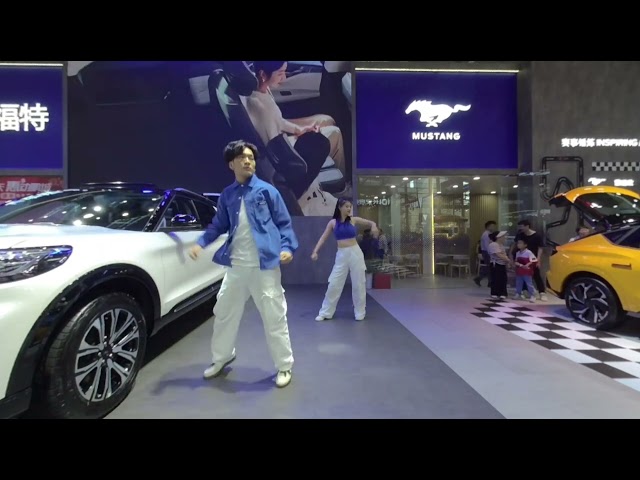 Hot dance during ShenZhen Oct. 1st Auto Show 2024 - VR180 3D 4K