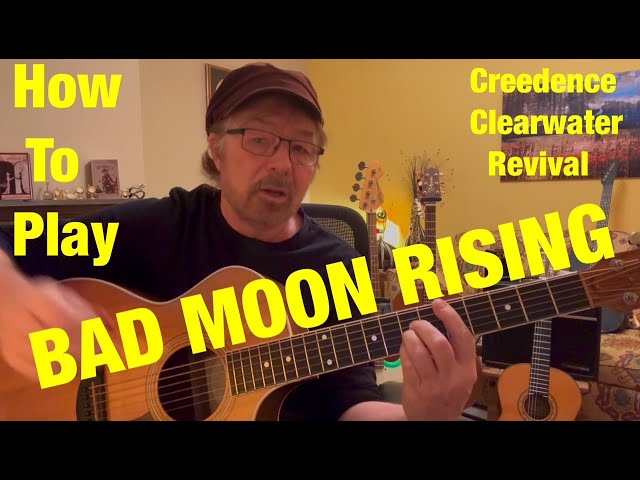 How To Play BAD MOON RISING (Plus Free Charts!)