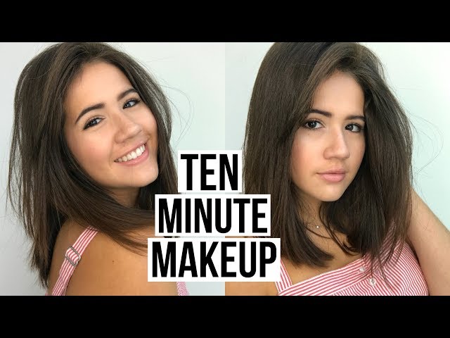 HOW TO LOOK CUTE WITH NO EFFORT! | Quick Back to School Makeup (Using Affordable Products)