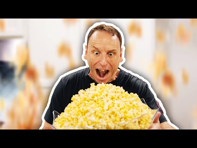 Popcorn Record Attempt!!! (Practice)