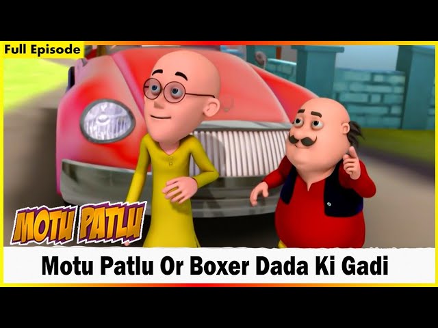 மோட்டு பட்லு மற்றும் பாக்ஸர் தாதாவின் கார் | Motu Patlu | Full Episode 04