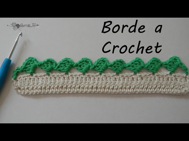 Borde Crochet #5 - Crochet Edging ENGLISH SUB