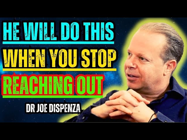 HOW STEPPING BACK CAN REVEAL A MAN’S TRUE FEELINGS 💔➡️❤️ || DR JOE DISPENZA || RELATIONSHIP INSIGHTS