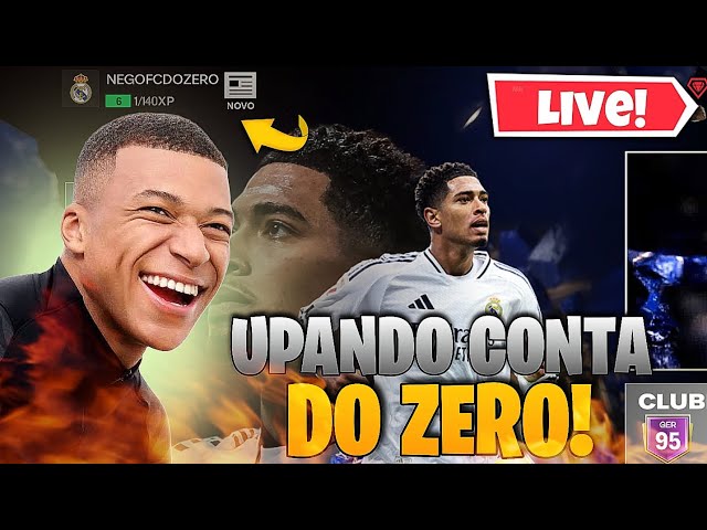 🔴 LIVE ON! SÉRIE DO ZERO: EP.1 UPANDO CONTA NOVA NO FC MOBILE 25 🔥