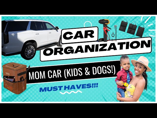 ULTIMEATE MOM CAR ORGANIZATION & MOMMY HACKS! CAR TOUR & MUST HAVES FOR FAMILY!