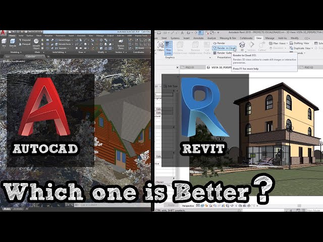 Autocad vs Revit which is Better