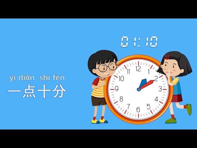 现在几点？Learn Time in Chinese, what time is it? O' clock, mminute, half, quarter, 中文学习，Mr Sun Mandarin