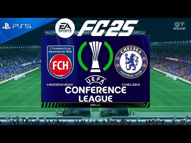 FC 25 Heidenheim vs Chelsea | Conference League 2024/25 | PS5