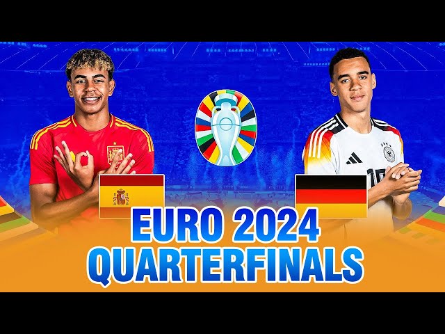 SPAIN – GERMANY IN EURO 2024 QUARTERFINALS | BATTLE OF CHAMPIONS | EURO 2024