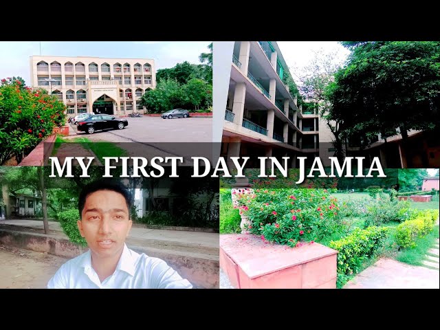 MY FIRST DAY IN JAMIA // JAMIA CAMPUS TOUR // TRAVEL AND TOURISM DEPARTMENT|| Jamia vlogs   #vlogs