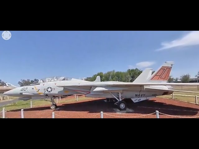 Grumman F-14D Tomcat, Top Gun [VR180 3D]