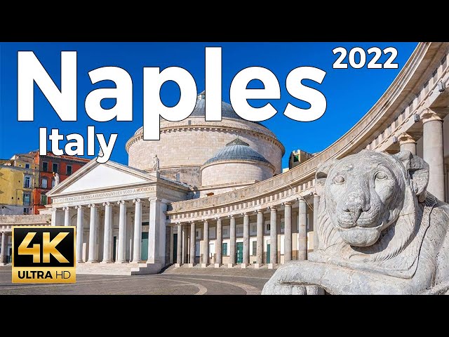 Naples (Napoli) 2022, Italy Walking Tour (4k Ultra HD 60 fps) - With Captions