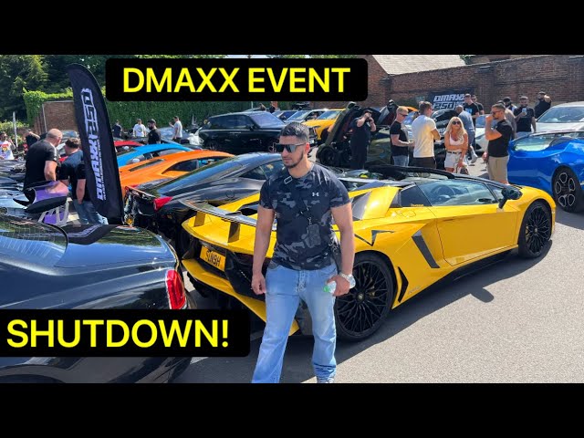 THE UK'S MOST EXPENSIVE SUPERCARS - SECRET DMAXX EVENT ! HOSTED BY DMO DEEJAY