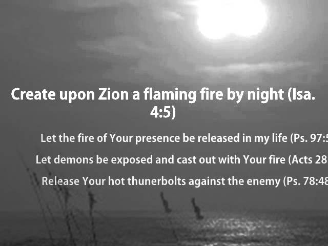 Spiritual Warfare Prayers to Release the Consuming Fire of God