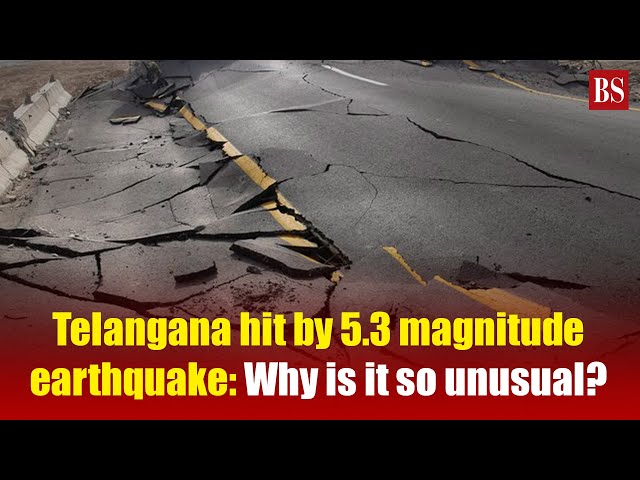 Telangana hit by 5.3 magnitude earthquake: Why is it so unusual? | Hyderabad earthquake | Mulugu